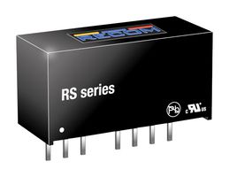 RECOM POWER RS-0505D Isolated Through Hole DC/DC Converter, Medical, SIP, 2:1, 2 W, 2 Output, 5 V