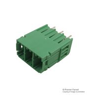 PHOENIX CONTACT 1720589 Terminal Block, Slidelock, Header, 7.62 mm, 3 Ways, 20 A, 630 V, Through Hole Right Angle