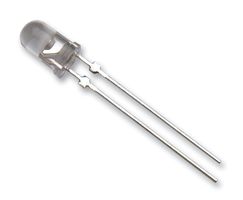 BROADCOM HLMP-EH10-Y20DD LED, Red Orange, Through Hole, T-1 3/4 (5mm), 20 mA, 1.94 V, 615 nm