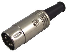 LUMBERG 0131 05 DIN Audio / Video Connector, 5 Contacts, Plug, Cable Mount, Solder, Silver Plated Contacts