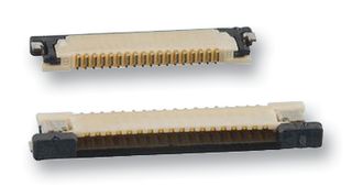 TE CONNECTIVITY 1-1734742-6 FFC / FPC Board Connector, 0.5 mm, 16 Contacts, FPC, Surface Mount, 1 Row