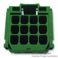 AMP - TE CONNECTIVITY 8-968972-1 Connector Housing, MCP 2.8, Receptacle, 12 Ways, 5 mm, MCP2.8 Series Contacts