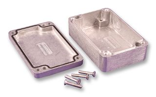 HAMMOND 1550Z220 Metal Enclosure, Watertight, Thick Wall, Diecast, Small, Diecast Aluminium, 222.5 mm, 146.5 mm