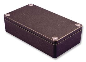 HAMMOND 1550Z104BK Metal Enclosure, Watertight, Thick Wall, Diecast, Small, Diecast Aluminium, 64.2 mm, 58.2 mm