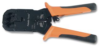 TEMPO 1530R Crimp Tool, Ratchet, RJ-11, RJ-12, RJ-22 and RJ-45 Modular Plugs