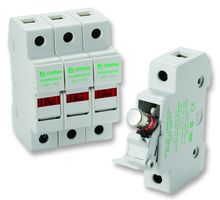 LITTELFUSE LPSC0002Z Fuseholder, Cartridge, 2 Fuses, 30 A, 600 VAC, 600 VDC, Class CC, Pressure Plate