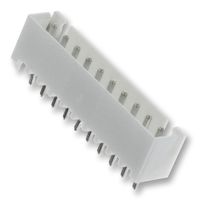 JST / JAPAN SOLDERLESS TERMINALS B10B-XH-AM (LF)(SN) Pin Header, Top Entry, Wire-to-Board, 2.5 mm, 1 Rows, 10 Contacts, Through Hole, XH
