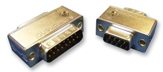 AMPHENOL COMMUNICATIONS SOLUTIONS FCE17-E09AD-210 D Sub Connector Adapter, 470pF, Standard D Sub, Plug, 9 Ways, Standard D Sub, Receptacle, 9 Ways