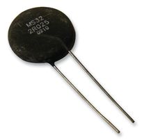 VISHAY AMETHERM MS32 2R025 Thermistor, ICL NTC, 2 ohm, -25% to +25%, Radial Leaded, MegaSurge MS32 Series