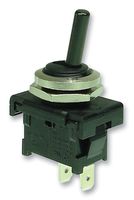 MARQUARDT 1821.6101-00 Toggle Switch, Off-On, SPST, Non Illuminated, 1820 Series, Panel Mount, 6 A
