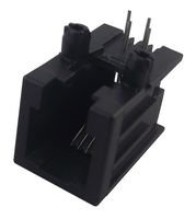AMP - TE CONNECTIVITY 215875-1 Modular Connector, RJ22 Jack, 1 x 1 (Port), 4P4C, Cat3, Through Hole Mount
