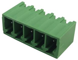 WURTH ELEKTRONIK 691321100005 Terminal Block, Header, 3.5 mm, 5 Ways, 10 A, 300 V, Through Hole Vertical