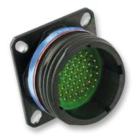 SOURIAU-SUNBANK / EATON 8D023F55SN Circular Connector, 8D Series, MIL-DTL-38999 Series III, Wall Mount Receptacle, 55 Contacts