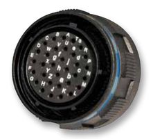SOURIAU-SUNBANK / EATON 8D515Z19SN Circular Connector, 8D Series, MIL-DTL-38999 Series III, Straight Plug, 19 Contacts, Crimp Socket