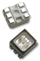 BROADCOM ASMT-YTB2-0BB02 LED, RGB, Red, Green, Blue, SMD, 120 °, Square, R 50mA, G 30mA, B 30mA