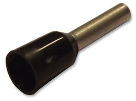 JST / JAPAN SOLDERLESS TERMINALS FTR1.0-8 Wire Ferrule, French Code, Single Wire, 18 AWG, 1 mm², 8 mm, Red, FTR