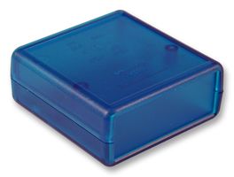 HAMMOND 1593JTBU Plastic Enclosure, Recessed Top, Instrument, ABS, 28 mm, 66 mm, 66 mm