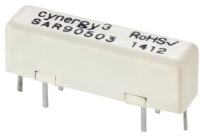 SENSATA / CYNERGY3 SAR90505 Reed Relay, SPST-NO, 5 VDC, S Series, Through Hole, 140 ohm, 500 mA