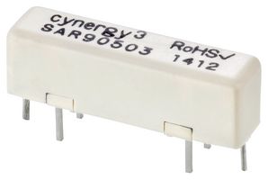 SENSATA / CYNERGY3 SAR92405 Reed Relay, SPST-NO, 24 VDC, S Series, Through Hole, 1 kohm, 500 mA