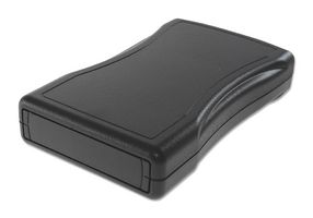 CAMDENBOSS CHH452ABK Plastic Enclosure, Handheld, ABS, 26 mm, 83 mm, 140 mm, IP54