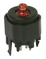 C&K COMPONENTS K12PLRD15NL352 Tactile Switch, K12 Series, Top Actuated, Through Hole, Round Button, 500 gf, 100mA at 30VDC