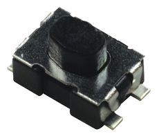 C&K COMPONENTS KMR433NGULCLFG Tactile Switch, KMR 4 Series, Top Actuated, Surface Mount, Oval Button, 300 gf, 10mA at 32VDC