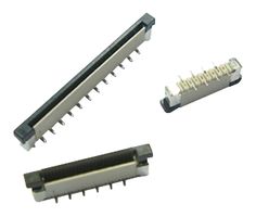 WURTH ELEKTRONIK 687320124422 FFC / FPC Board Connector, Vertical, 0.5 mm, 20 Contacts, Surface Mount, 2 Row