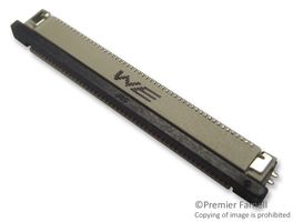 WURTH ELEKTRONIK 68715014522 FFC / FPC Board Connector, Right Angle, 0.5 mm, 50 Contacts, Surface Mount, Bottom, 1 Row