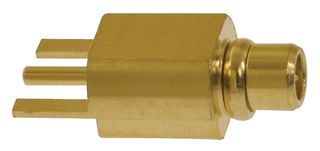 MOLEX 73415-0991 RF / Coaxial Connector, MMCX Coaxial, Straight Plug, Board Edge / End Launch, 50 ohm, Brass