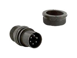 AMPHENOL INDUSTRIAL AIT6-28-21PXS Circular Connector, AIT Series, MIL-DTL-5015 Series, Straight Plug, 37 Contacts, Solder Pin