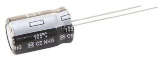 PANASONIC EEUHD1E472 Electrolytic Capacitor, 4700 µF, 25 V, ± 20%, Radial Leaded, 2000 hours @ 105°C, Polar