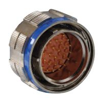 ITT CANNON KJA6T25W37SA Circular Connector, KJA Series, MIL-DTL-38999 Series III, Straight Plug, 37 Contacts, Crimp Socket