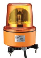 SCHNEIDER ELECTRIC XVR13B04L Beacon, Rotating, Red, Rotating, 3W, 24VDC, 24VAC, IP66, IP67, 130mm Dia., 179mm Height