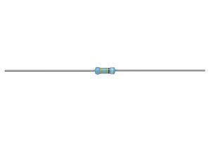 VISHAY VR37000002205FA100 Through Hole Resistor, Metal Glaze, 22 Mohm, VR37 Series, 500 mW, ± 1%, Axial Leaded, 3.5 kV