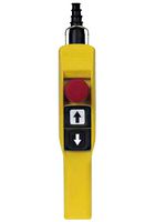 SCHNEIDER ELECTRIC XACA2153 Pendant Control Station, Harmony XAC Series, Pistol Grip, DPST-NO, SPST-NC, 3 Button, Emergency Stop