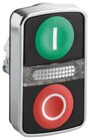 SCHNEIDER ELECTRIC ZB4BW7A3741 Switch Actuator, XB4 Series Illuminated Pushbutton Switches, Harmony XB4 Series
