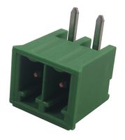 BUCHANAN - TE CONNECTIVITY 284512-2 Terminal Block, Header, 3.5 mm, 2 Ways, 11 A, 300 V, Through Hole Right Angle