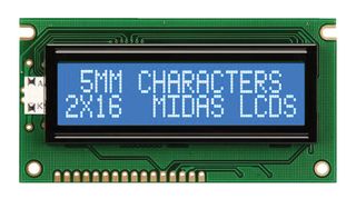 MIDAS DISPLAYS MC21605A6WD-BNMLW-V2