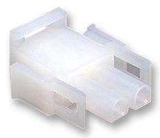 MOLEX 50-84-1060 Connector Housing, Natural, UL 94V-2, MLX 42021 Series, Plug, 6 Ways, 6.35 mm