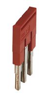 PHOENIX CONTACT 3030174 Jumper (Busbar), Bridge, Plug-In Bridge, Connectors, 3 Ways, FBS