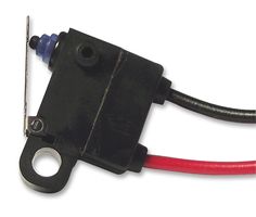 OMRON ELECTRONIC COMPONENTS D2HW-C212M Microswitch, Subminiature, Lever, SPST-NC, Wire Leaded, 2 A, 12 VDC