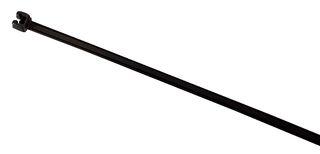 HELLERMANNTYTON 109-00047 Q50R-PA66-BK Cable Tie, Q-Tie, Nylon 6.6 (Polyamide 6.6), Black, 210 mm, 4.7 mm, 50 mm, 50 lb