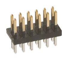 HARWIN M50-3501542 Pin Header, Straight, Board-to-Board, 1.27 mm, 2 Rows, 30 Contacts, Through Hole, Archer M50 Series