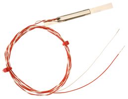LABFACILITY RTS-100-S2B-1.0-C8 RTD Sensor, Surface Strip, Component with Leads, Class B, 100 ohm