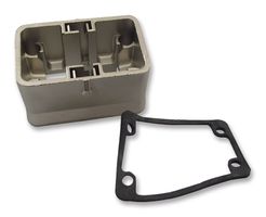 HARTING 09 14 001 0311 Heavy Duty Connector, Carrier, Hood, Zinc Body, 1 Lever, Han-Modular Compact Housings