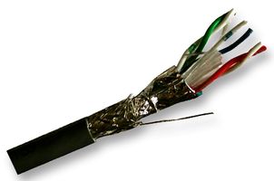 BELDEN 8303 060100 Multipair Cable, Computer EIA RS-232, Screened, 3 Pair, 22 AWG, 100 ft, 30.5 m