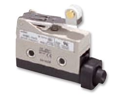 OMRON D4MC-2000 Limit Switch, Roller Lever, 10 A, 250 V, 1.96 N, D4MC Series