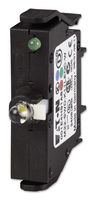 EATON MOELLER M22-SWD-K11LEDC-R Changeover Contact, Red LED, Base, 1 Pole, Quick Connect
