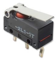 OMRON ELECTRONIC COMPONENTS D2FD-2L1-1H Microswitch, Ultra Subminiature, Hinge Lever, SPDT, Solder, 2 A, 30 VDC
