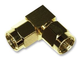 AMPHENOL RF 132339 RF / Coaxial Adapter, SMA, Plug, SMA, Plug, Right Angle Adapter, 50 ohm